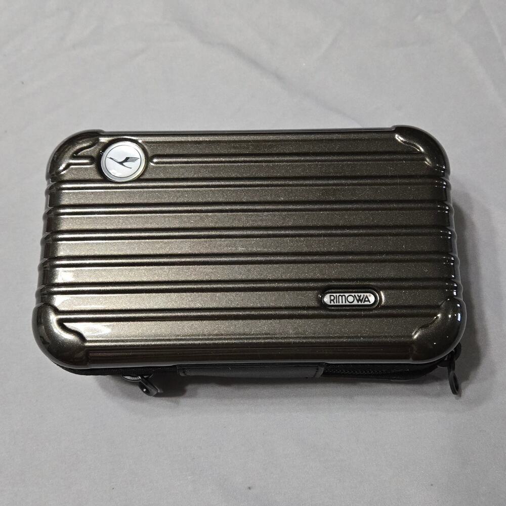 RIMOWA x Lufthansa First Class Amenity Kit Hard Clutch Case